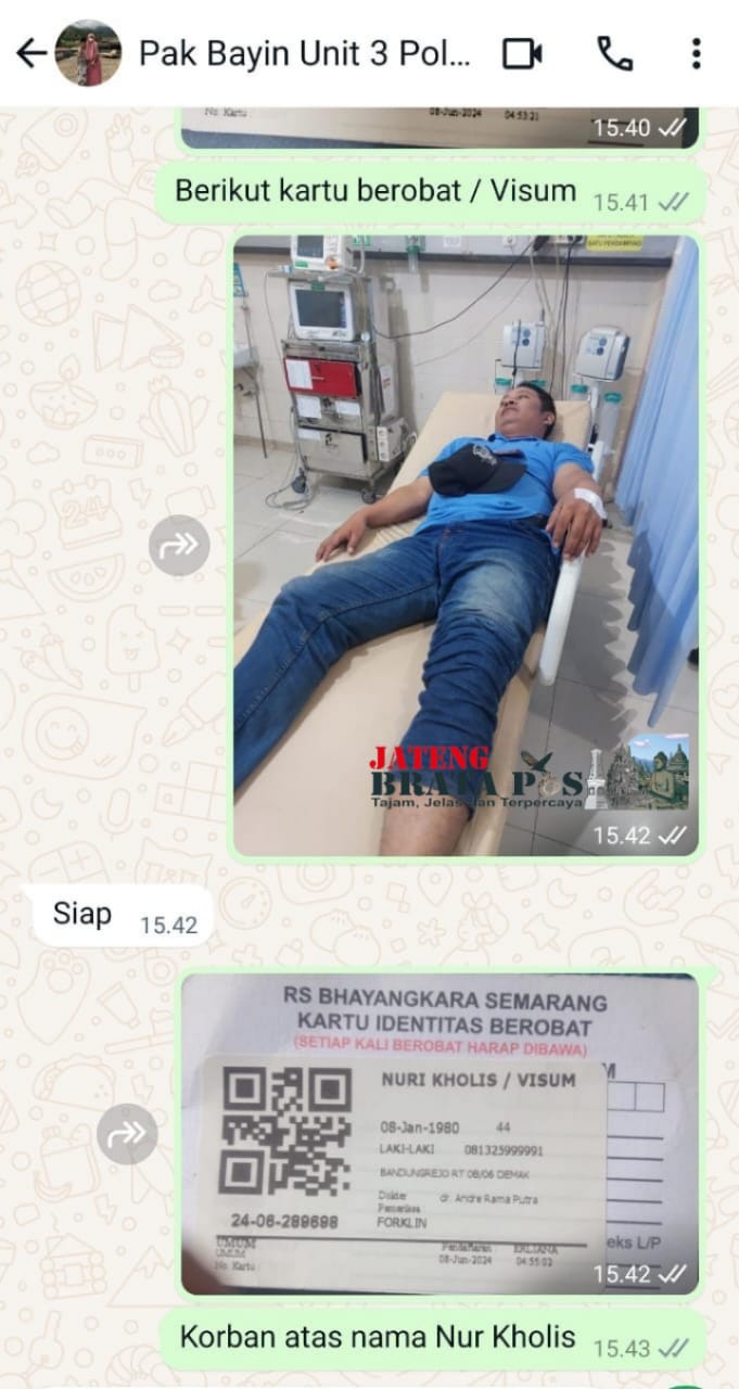 Oknum DC Kemuning/Bank Titil Cabang Semarang di Laporkan Polisi Usai Melakukan Pengeroyokan Ke LSM Dan Media