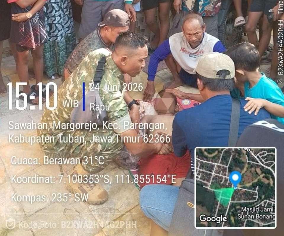 ‎Aksi Heroik Bocah 12 Tahun Berujung Duka di Sungai Kalikening Tuban