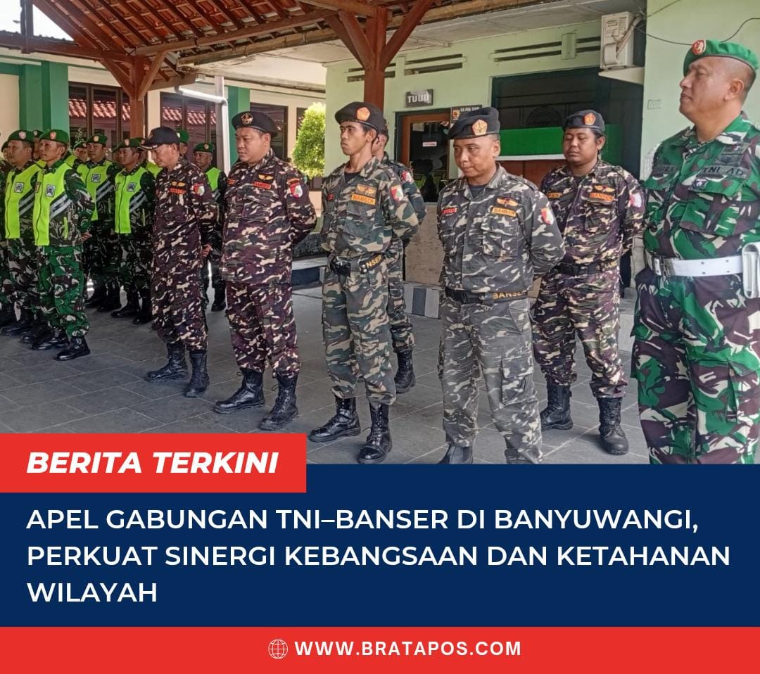 Apel Gabungan TNI–Banser di Banyuwangi, Perkuat Sinergi Kebangsaan dan Ketahanan Wilayah