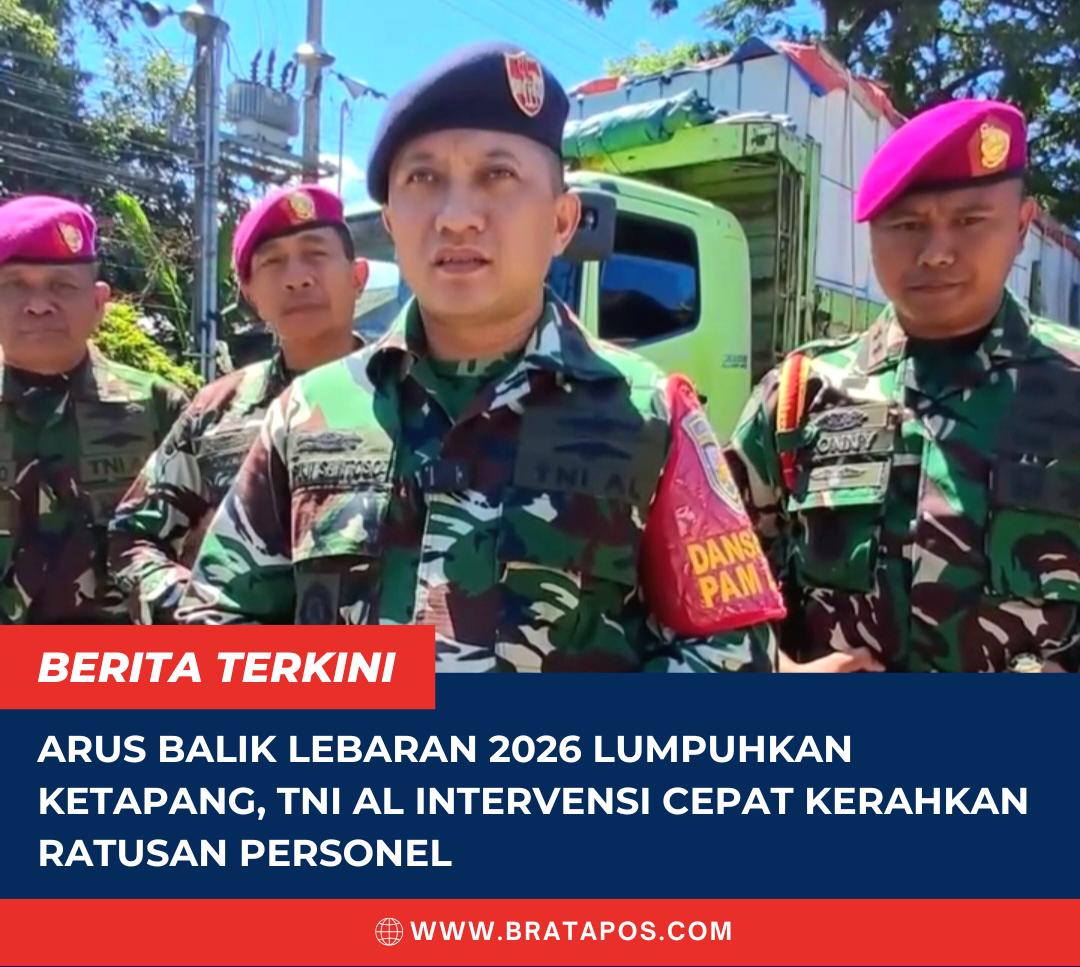 Arus Balik Lebaran 2026 Lumpuhkan Ketapang, TNI AL Intervensi Cepat Kerahkan Ratusan Personel