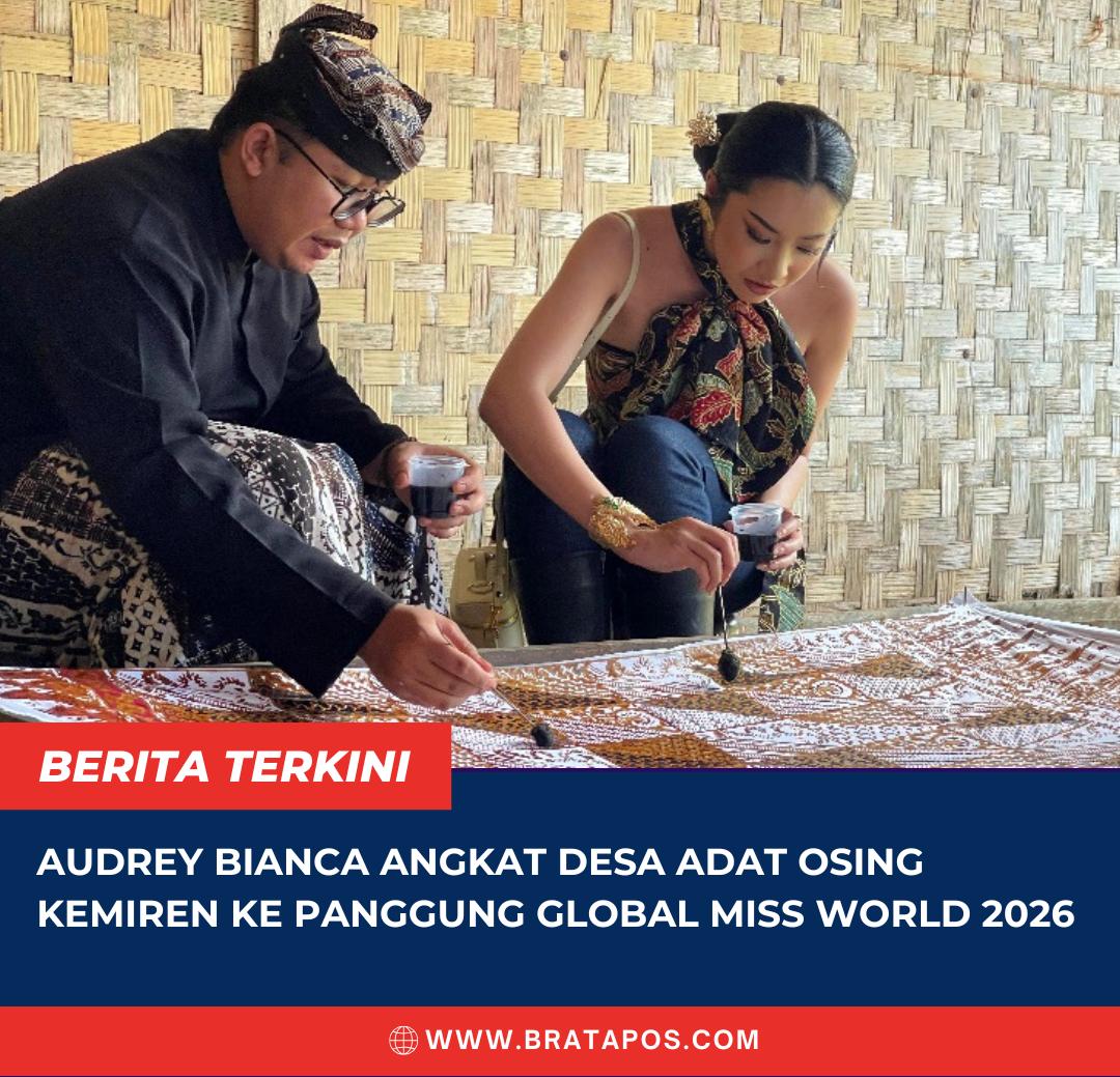 Audrey Bianca Angkat Desa Adat Osing Kemiren ke Panggung Global Miss World 2026