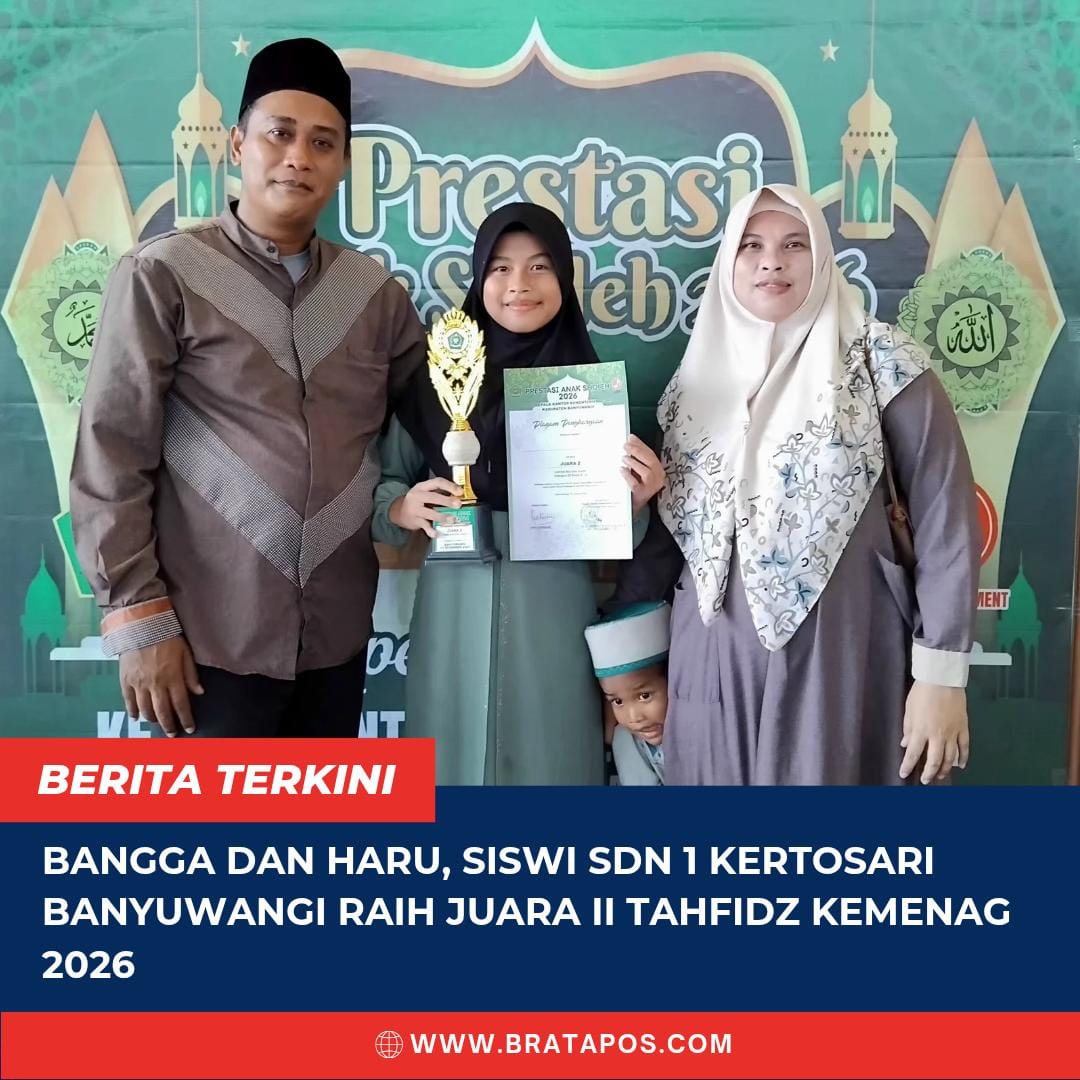 Bangga dan Haru, Siswi SDN 1 Kertosari Banyuwangi Raih Juara II Tahfidz Kemenag 2026