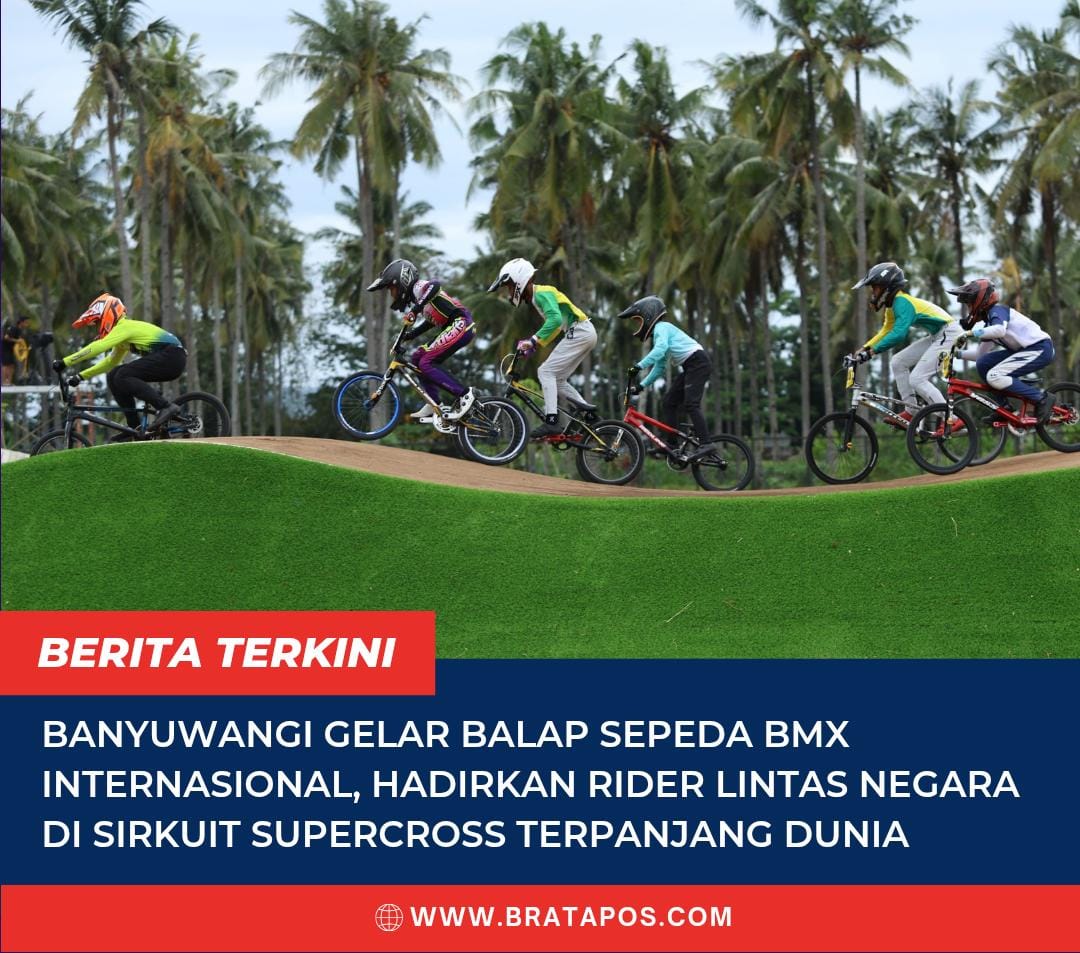 Banyuwangi Gelar Balap Sepeda BMX Internasional, Hadirkan Rider Lintas Negara di Sirkuit Supercross Terpanjang Dunia