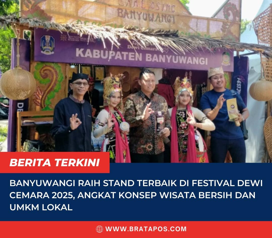 Banyuwangi Raih "Stand Terbaik" di Festival Dewi Cemara 2025, Angkat Konsep Wisata Bersih dan UMKM Lokal