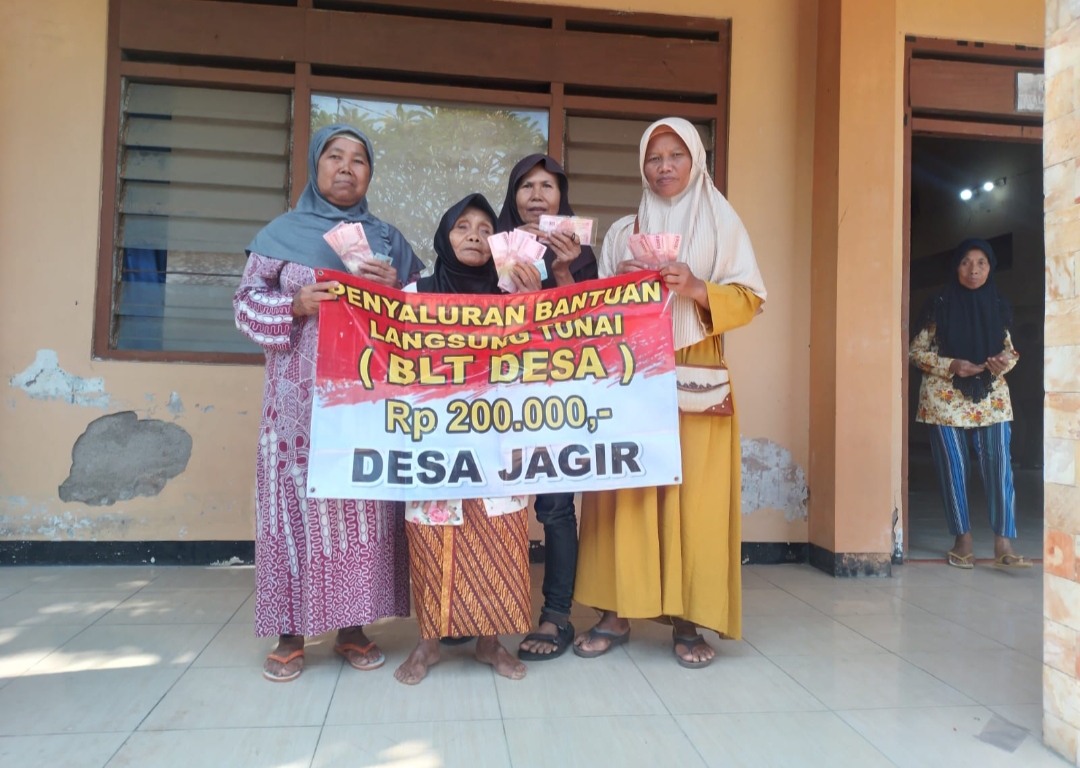 BLT - DD  Tahap ll Tahun 2026 Pemerintah Desa Jagir Sudah Tersalurkan Untuk 16 KPM