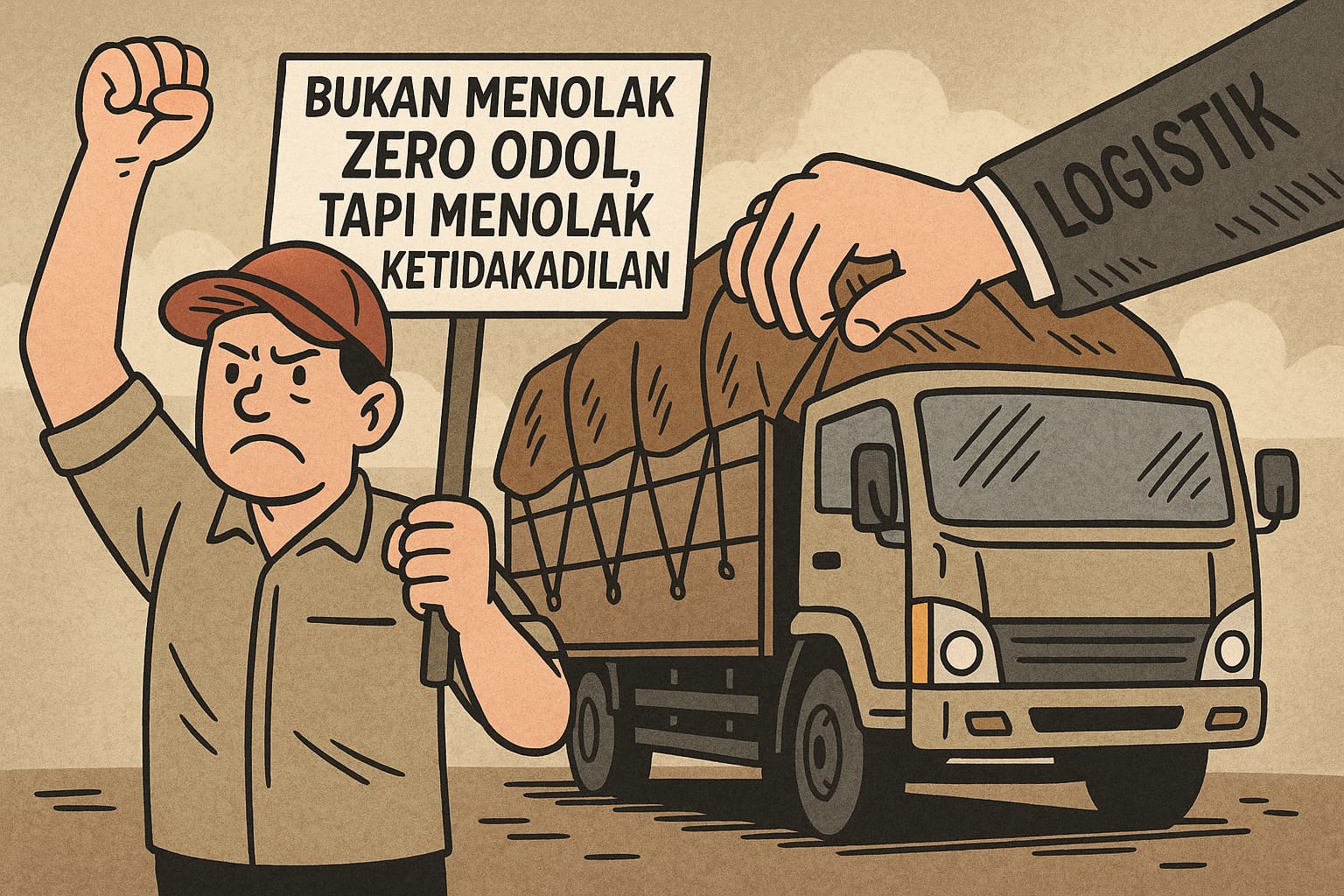 Bukan Menolak Zero ODOL, Tapi Menolak Ketidakadilan