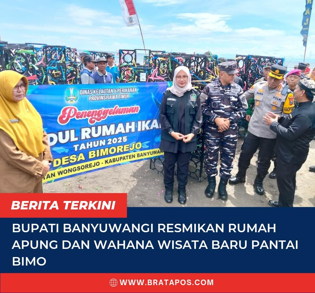 Bupati Banyuwangi Resmikan Rumah Apung dan Wahana Wisata Baru Pantai Bimo
