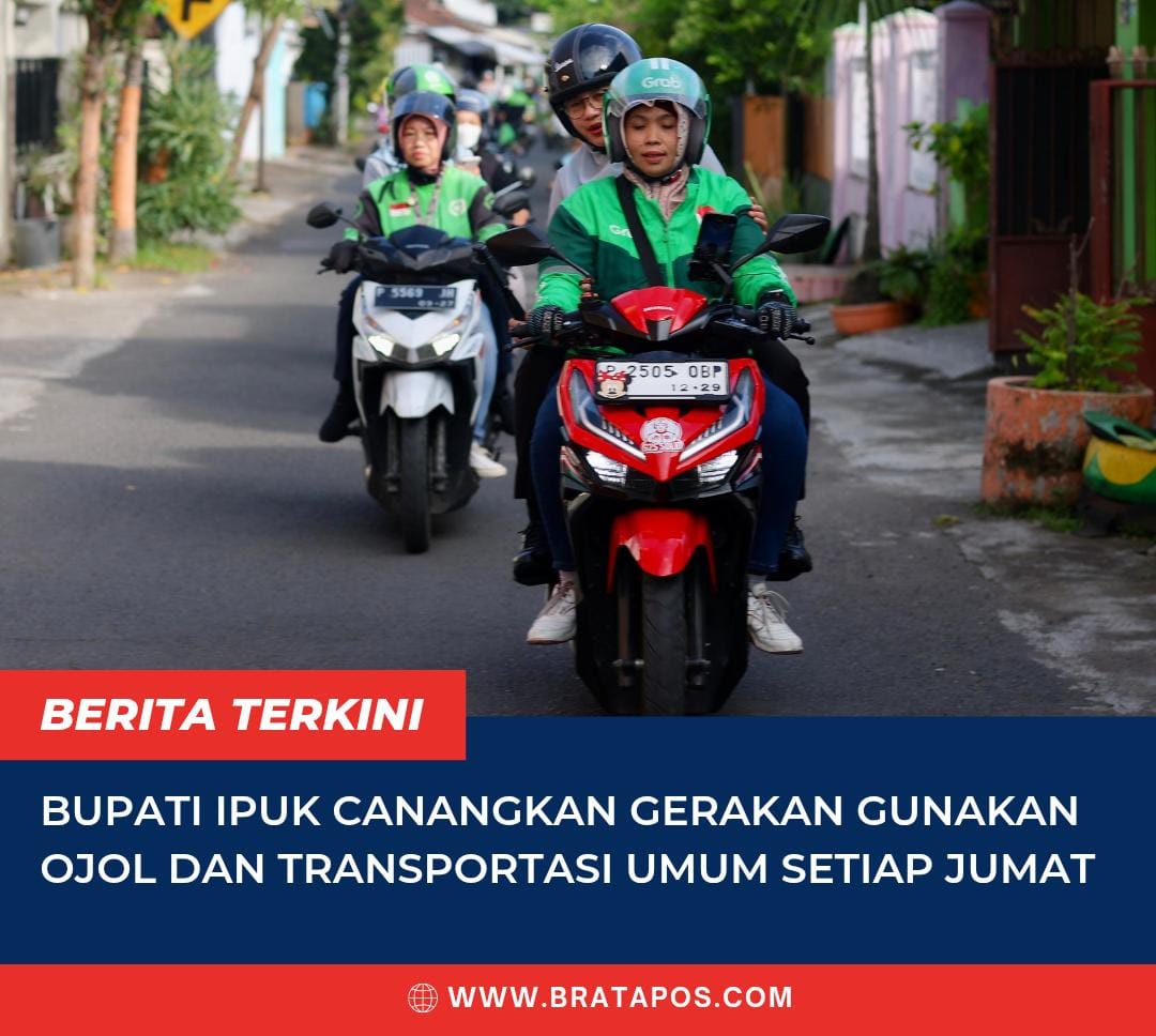 Bupati Ipuk Canangkan Gerakan Gunakan Ojol dan Transportasi Umum Setiap Jumat
