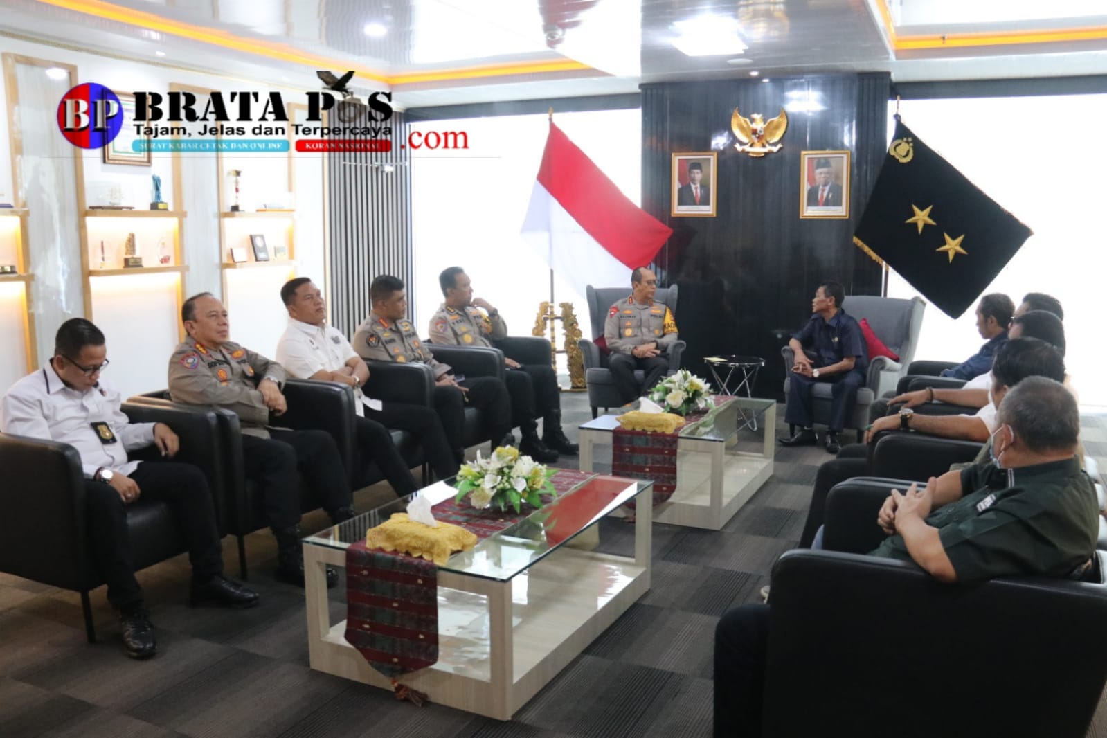Kapolda Sumsel Terima Audiensi Ketua PWI dan Staf, Bahas Kolaborasidan Undangan Pelantikan