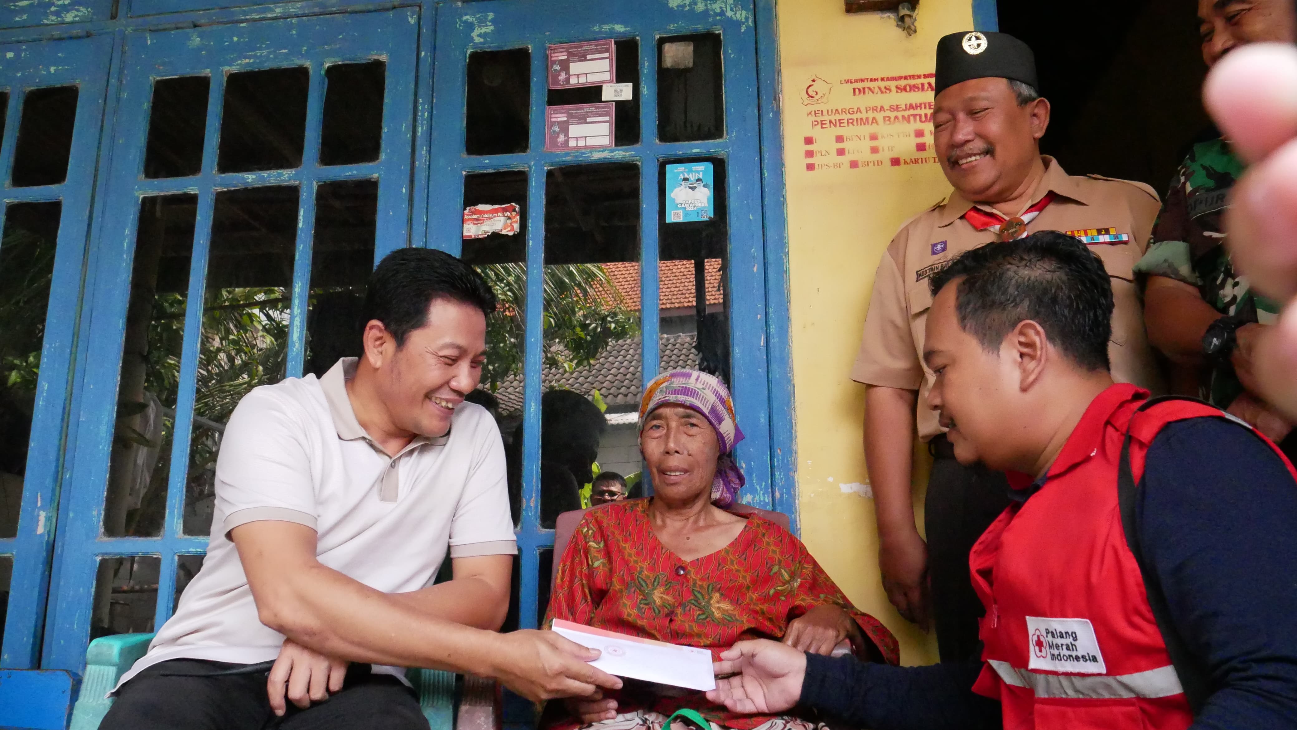Cepat Tanggap Pemkab Sidoarjo Perbaiki Rumah Rusak Pascakebakaran di Desa Sambungrejo