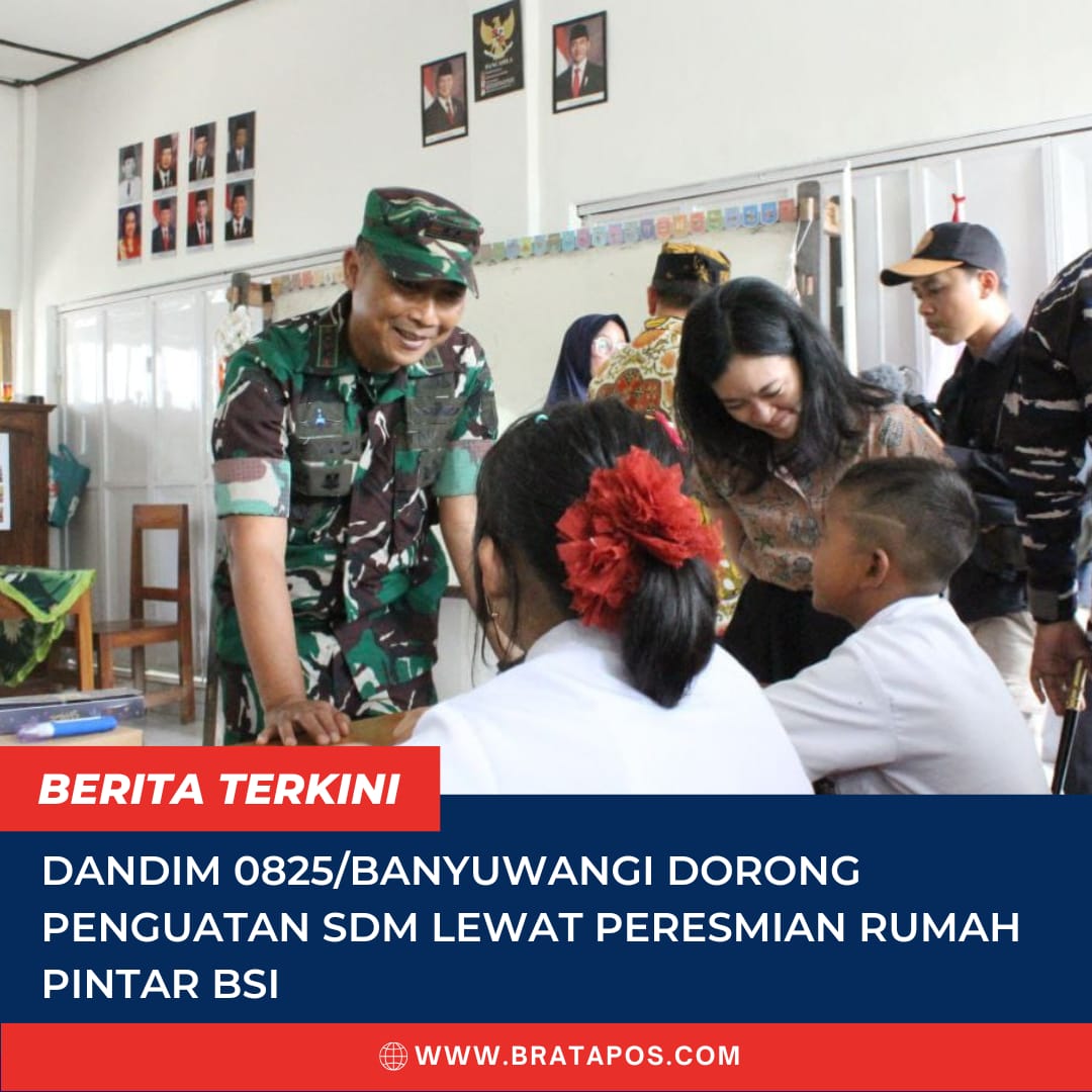 Dandim 0825/Banyuwangi Dorong Penguatan SDM Lewat Peresmian Rumah Pintar BSI