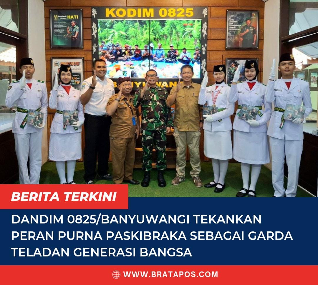 Dandim 0825/Banyuwangi Tekankan Peran Purna Paskibraka sebagai Garda Teladan Generasi Bangsa