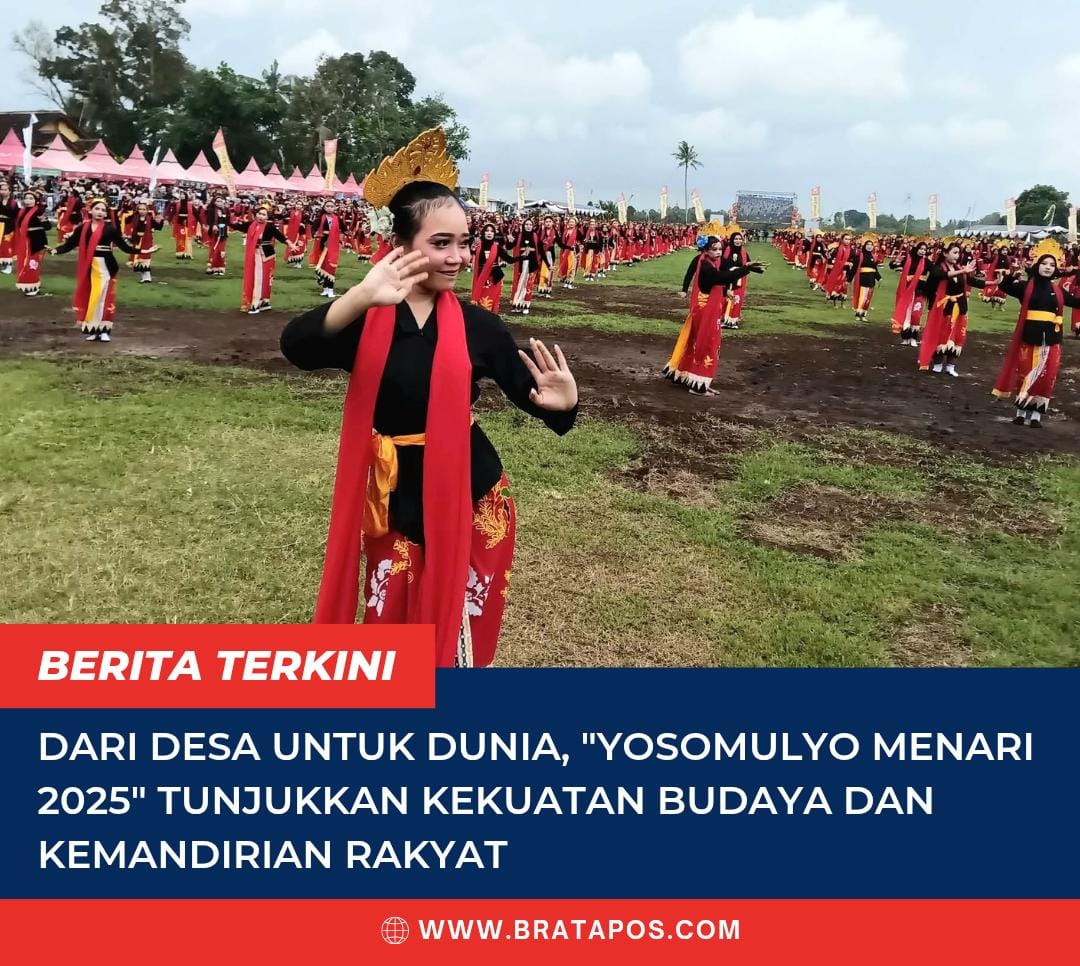 Dari Desa untuk Dunia, "Yosomulyo Menari 2025" Tunjukkan Kekuatan Budaya dan Kemandirian Rakyat
