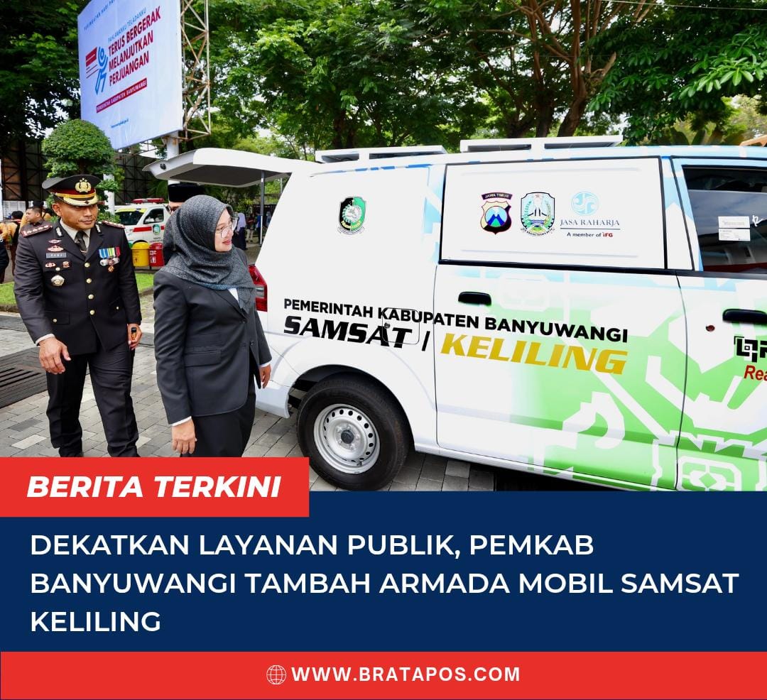 Dekatkan Layanan Publik, Pemkab Banyuwangi Tambah Armada Mobil Samsat Keliling