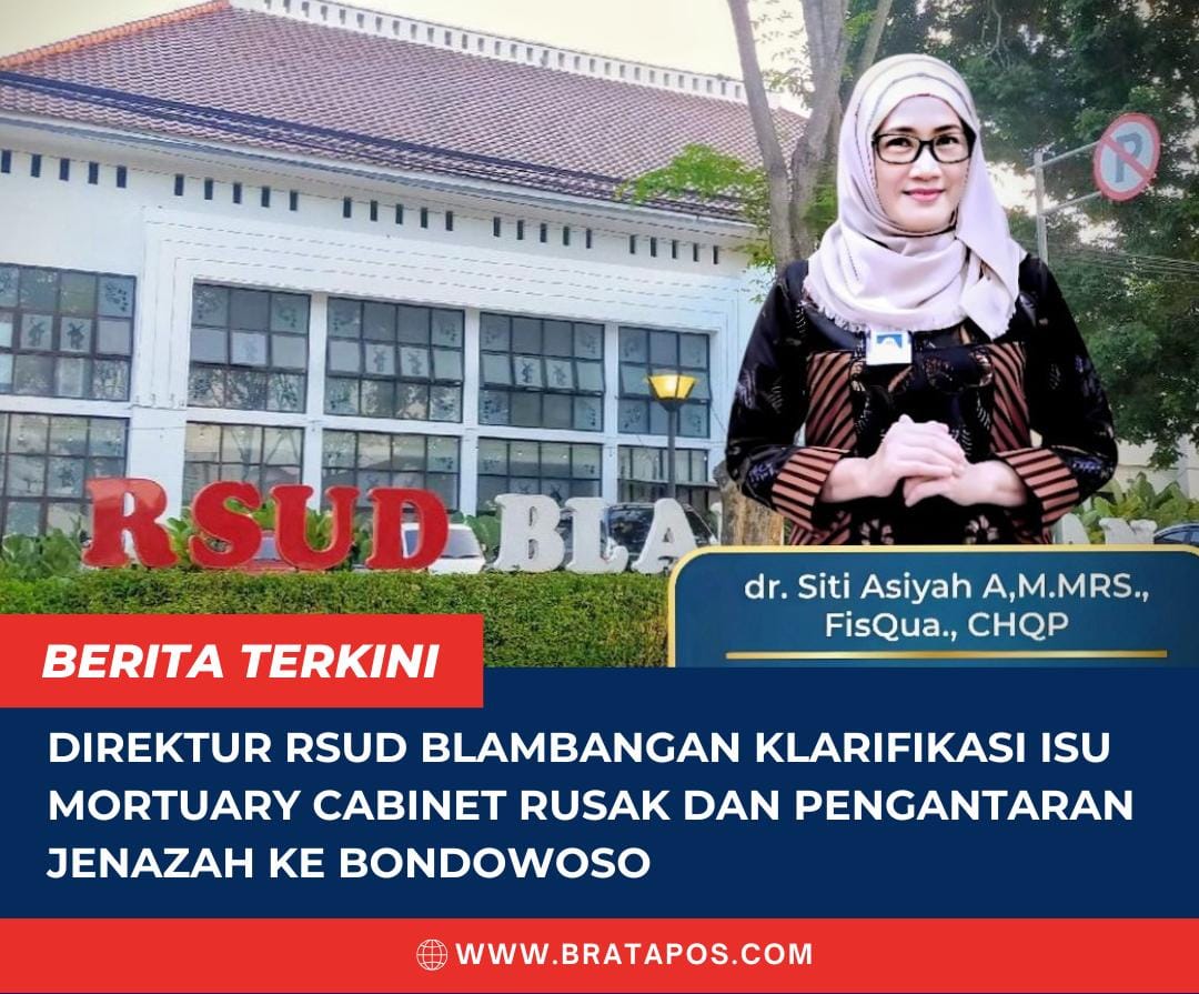 Direktur RSUD Blambangan Klarifikasi Isu Mortuary Cabinet Rusak dan Pengantaran Jenazah ke Bondowoso
