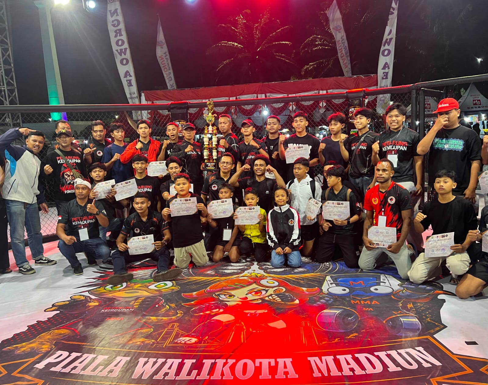 Dominasi Adu Wani Wali Kota Cup 2026, IBCA BFC MMA Kota Madiun Siapkan Atlet Menuju Porprov Jatim