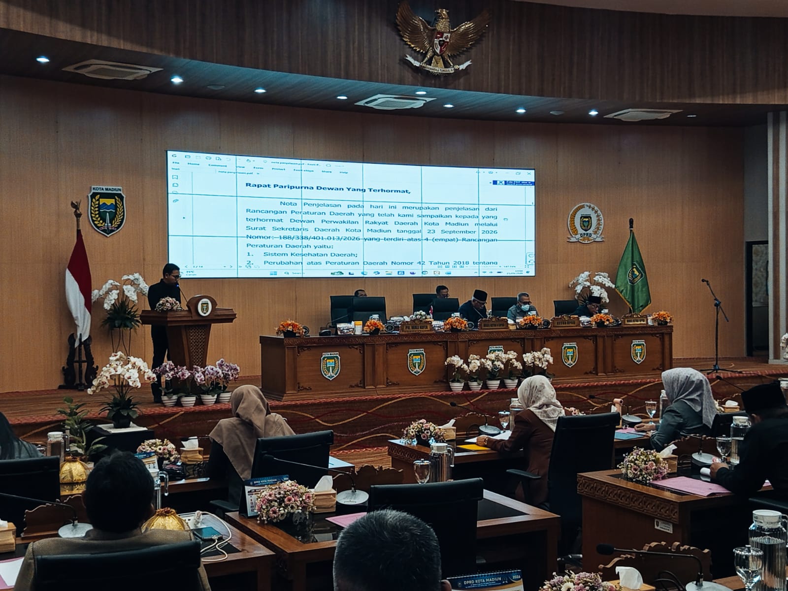 DPRD Kota Madiun Tancap Gas Bahas Raperda, Santunan Kematian Naik Jadi Rp1,5 Juta