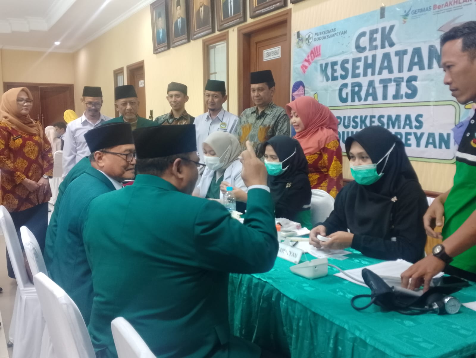 DPW LDII Provinsi Jatim Gelar Cek Kesehatan di Kantor DPD LDII Gresik Serentak