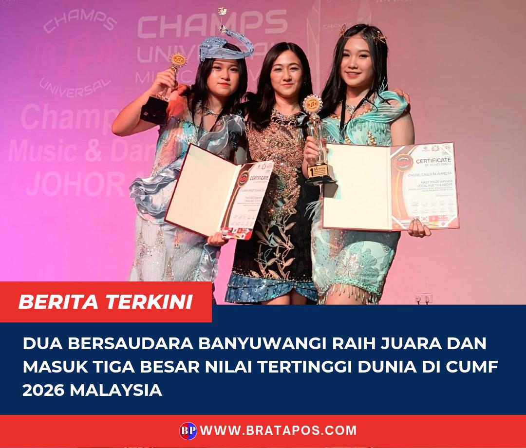 Dua Bersaudara Banyuwangi Raih Juara dan Masuk Tiga Besar Nilai Tertinggi Dunia di CUMF 2026 Malaysia