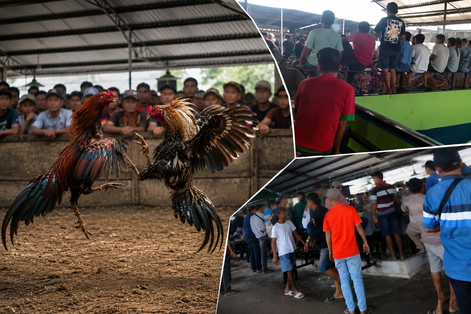 Dugaan Arena Judi Sabung Ayam di Candi Sidoarjo, Warga Desak Penindakan