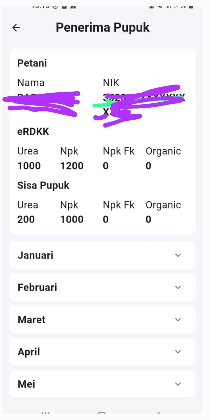 Dugaan Manipulasi Data  Terkait Penerima Manfaat Pupuk Subsidi Di Desa Mulyoagung  Ramai Jadi Sorotan Publik.