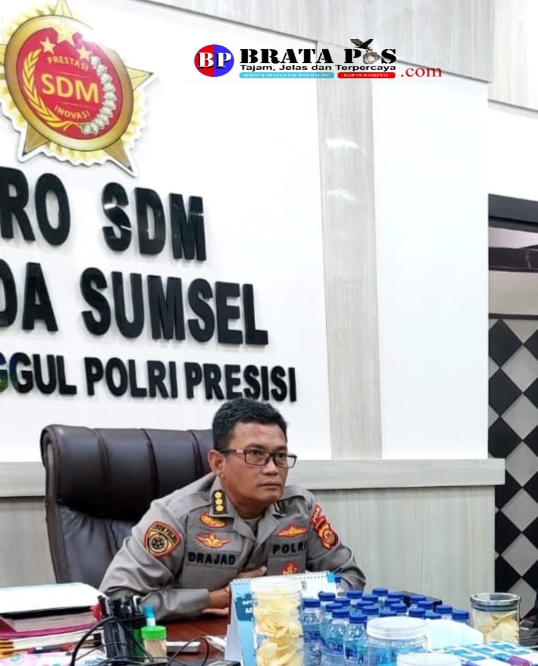 Karo SDM Polda Sumsel :Polri Memberi Kesempatan Putra/Putri Terbaik Sumsel Untuk Menjadi Anggota Polri