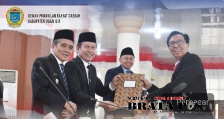 DPRD dan Pemkab Ogan Ilir Gelar Rapat Paripurna V Tahun Sidang 2024 Tentang Pembahasan LKPJ
