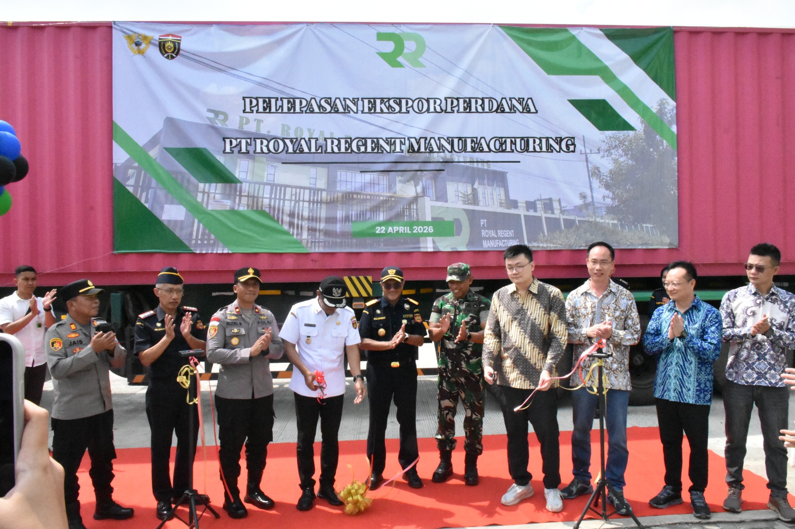 Ekspor Perdana PT Royal Regent Manufacturing Ngawi Resmi Dilepas, Perkuat Daya Saing Industri Mainan Indonesia di Pasar Global