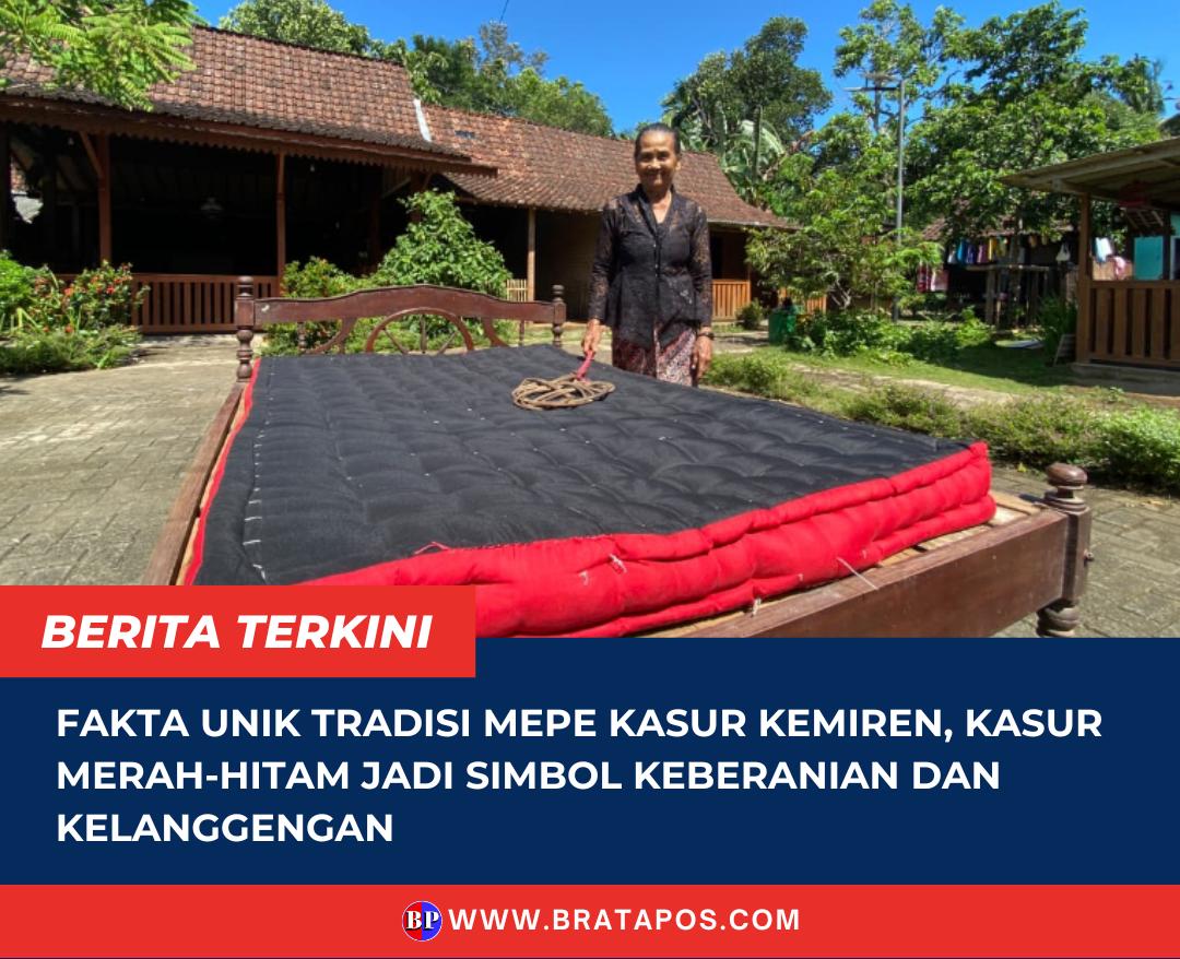 Fakta Unik Tradisi Mepe Kasur Kemiren, Kasur Merah-Hitam Jadi Simbol Keberanian dan Kelanggengan