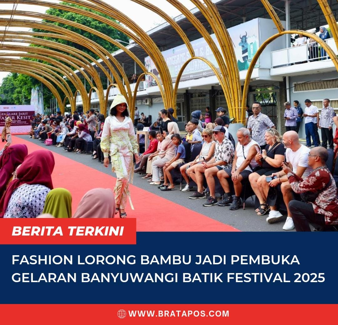 Fashion Lorong Bambu Jadi Pembuka Gelaran Banyuwangi Batik Festival 2025