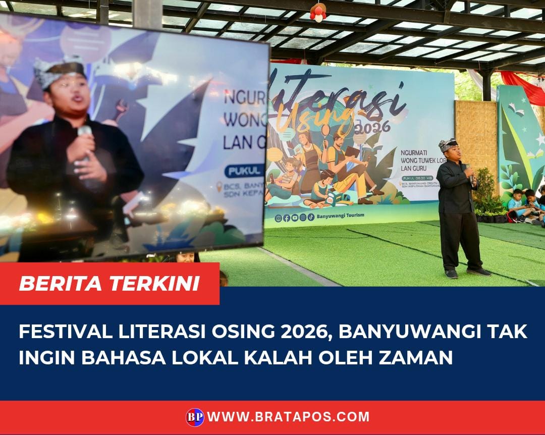 Festival Literasi Osing 2026, Banyuwangi Tak Ingin Bahasa Lokal Kalah oleh Zaman