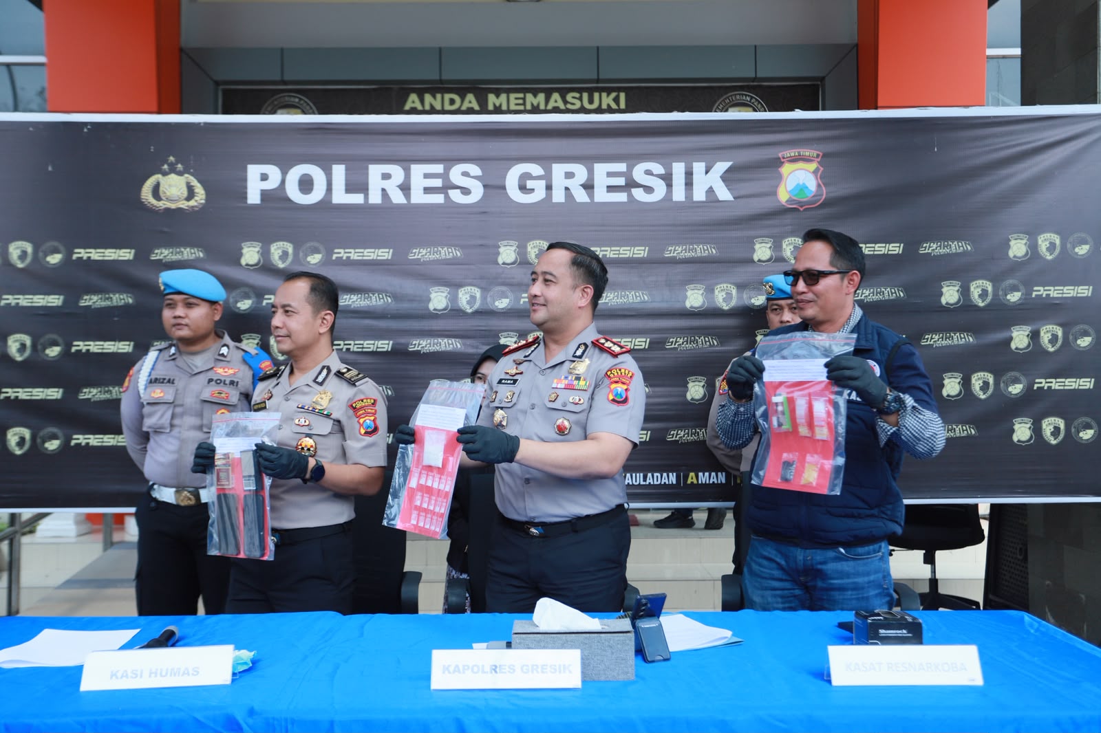 Habiskan 40 Gram Sabu Dalam Sepekan, Dua Warga Wringinanom Dibekuk Polisi