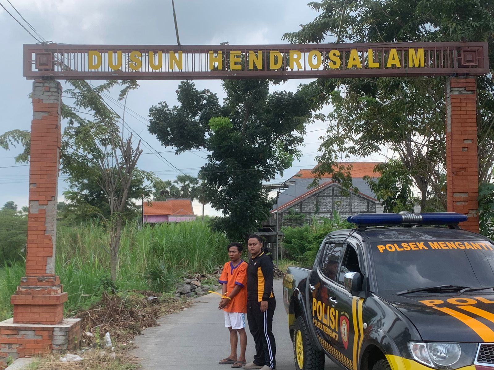 Hanya Butuh Waktu 24 Jam, Pelaku Begal Yang Sempat Gemparkan Warga Hendrosari Diringkus Unit Reskrim Polsek Menganti