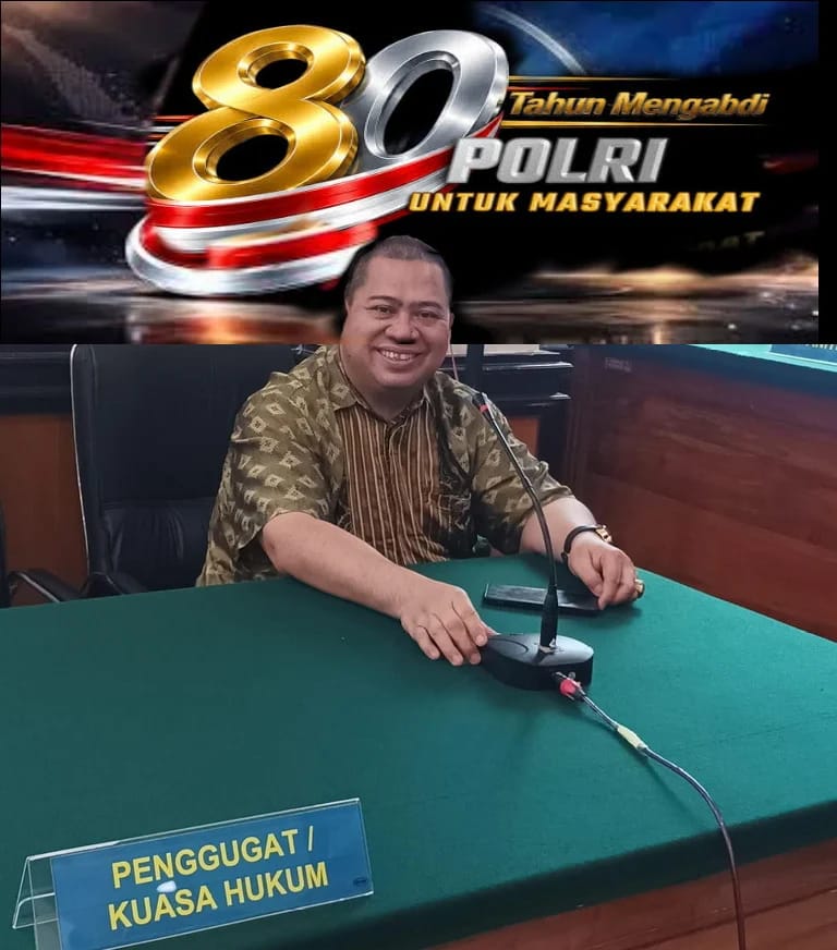 Hari Bhayangkara ke-80: Dr. Zaibi Susanto Ajak Polri Wujudkan Tema "Polri untuk Masyarakat" Lewat Keadilan yang Dirasa, Bukan Sekadar Ditegakkan*