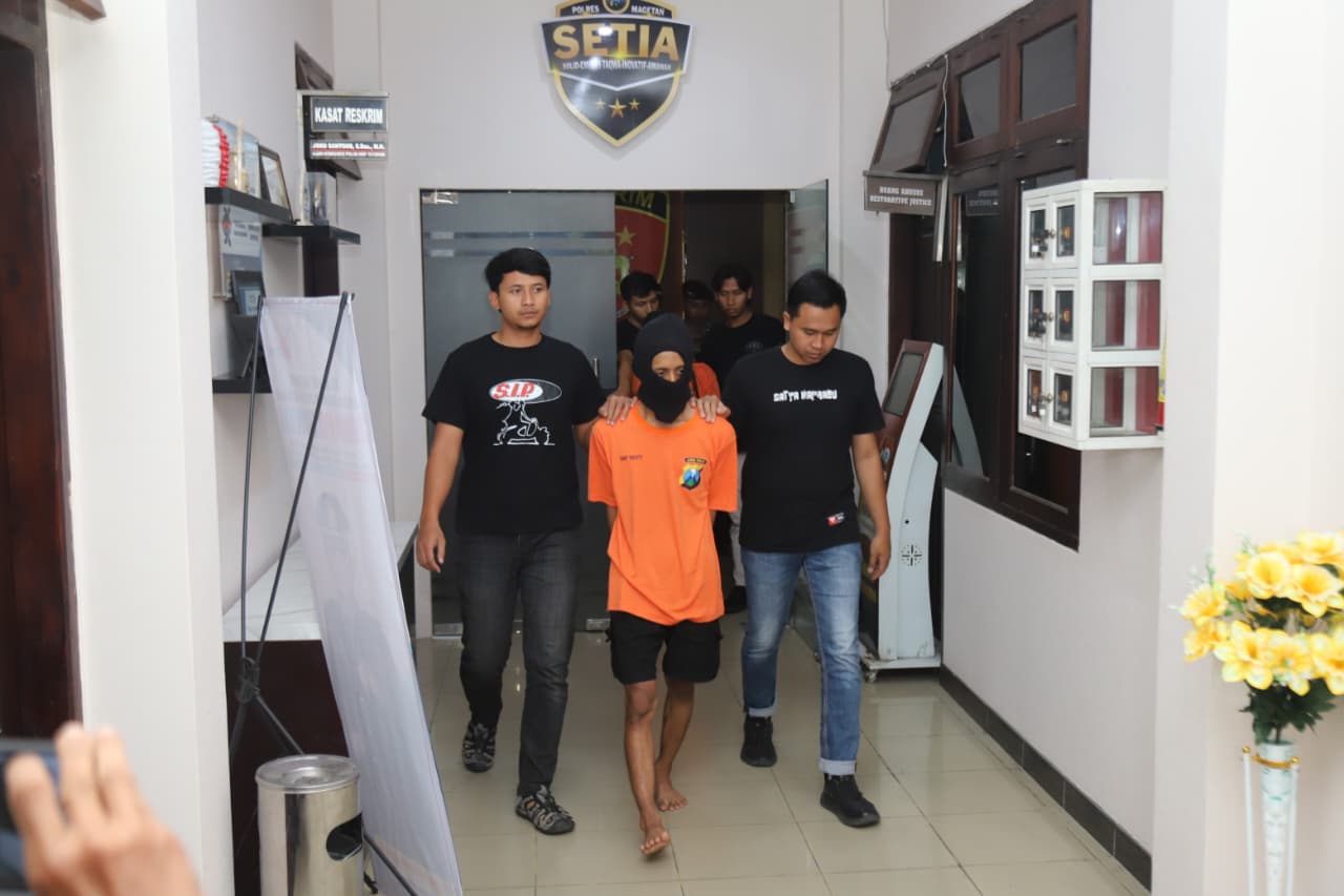 Ironis ! Untuk Biaya Hidup Pasutri di Magetan Mencuri Motor, Milik Ibu Kandungnya Sendiri