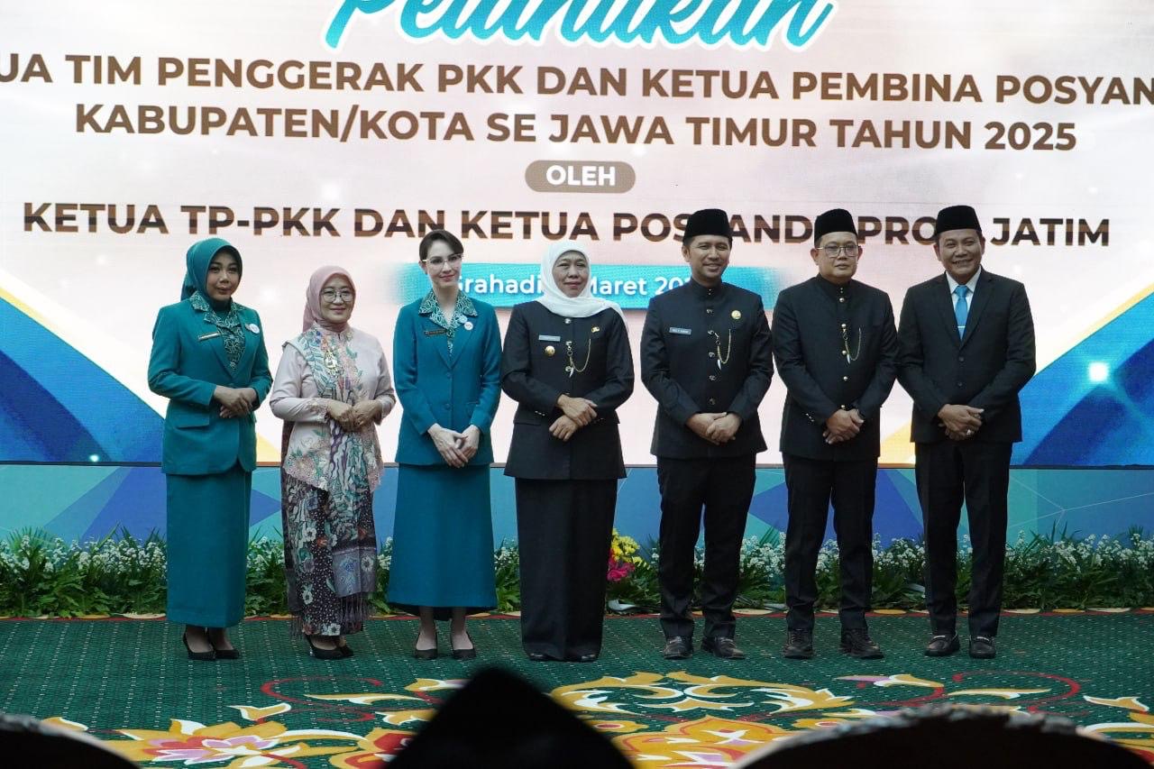 Istri Bupati Sidoarjo Dilantik Sebagai Ketua TP PKK Kabupaten Sidoarjo