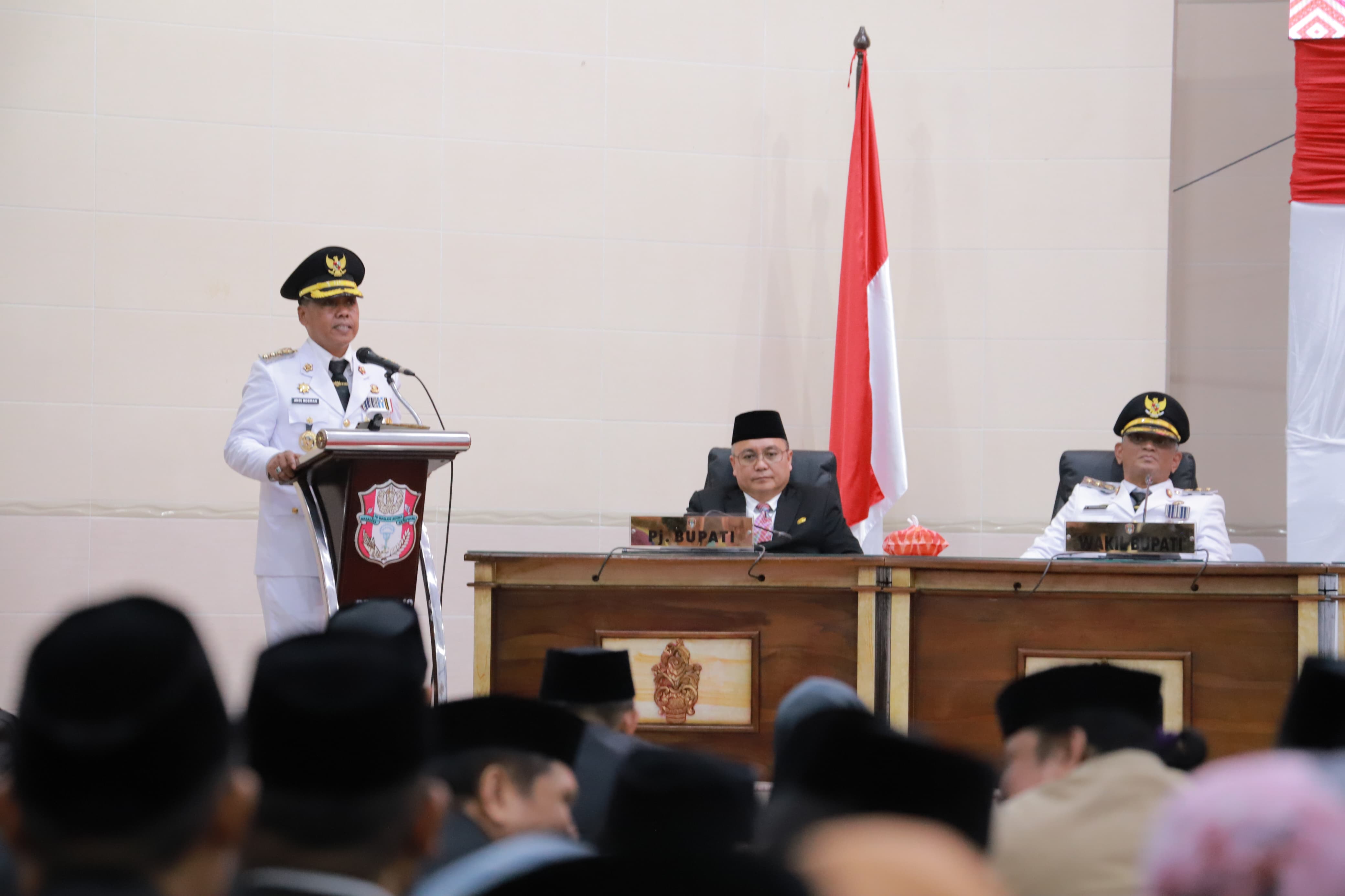 Jabatan Bupati dan Wakil Bupati Wajo Diserahterimakan, Andi Bataralifu : Terimakasih Atas Dukungannya