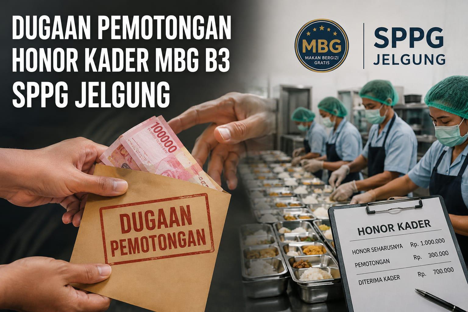 Kangkangi Regulasi, Honor B3 Program MBG Desa Robatal Tak Sesuai Harapan Diduga Ada Pemotongan