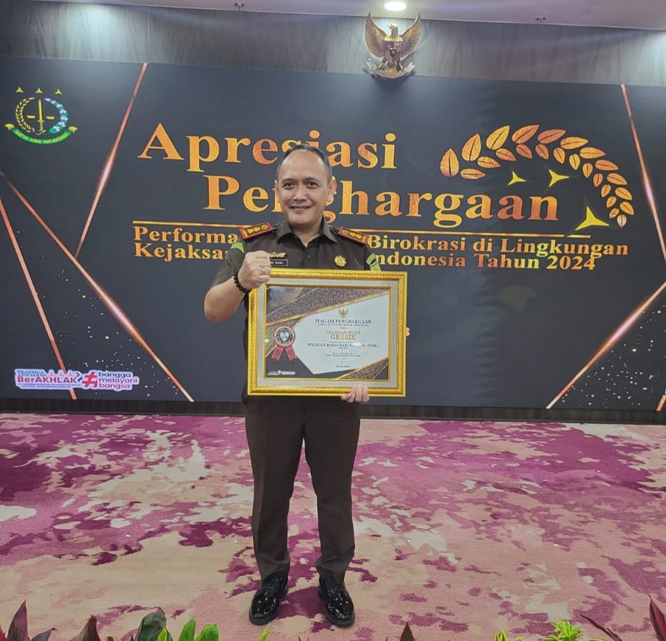 Pelayanan Prima Dan Profesional, Membawa Kejari Gresik Diganjar Predikat Zona Intregitas WBK