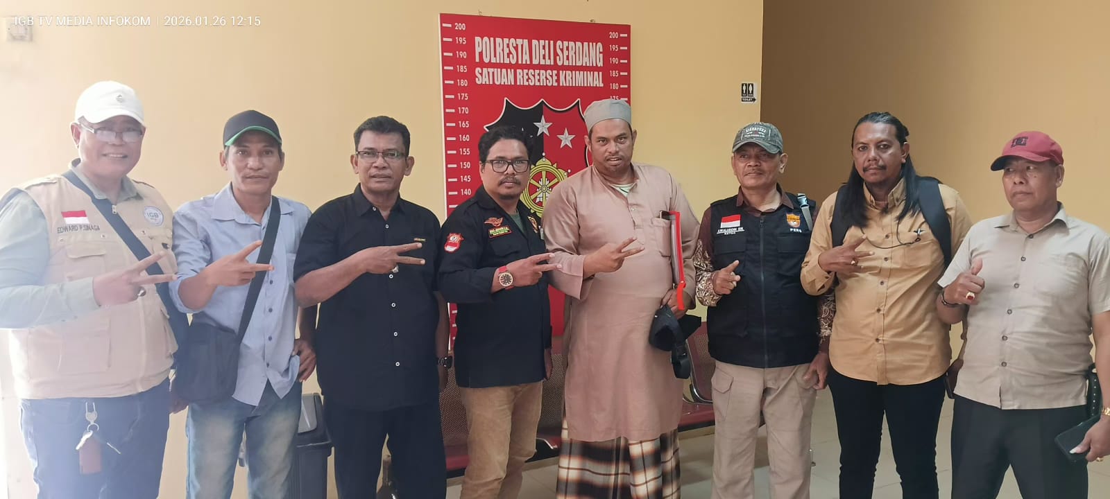Ketua DPW P2BMI Tantang Camat Pagar Merbau Buka-Bukaan di Polresta, Dugaan Tanda Tangan di SK Tanah Eks PTPN Menguat
