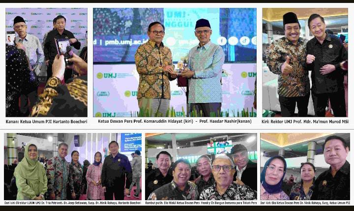 Ketua Umum PJI Hartanto Boechori Support Prof. Haedar Nashir