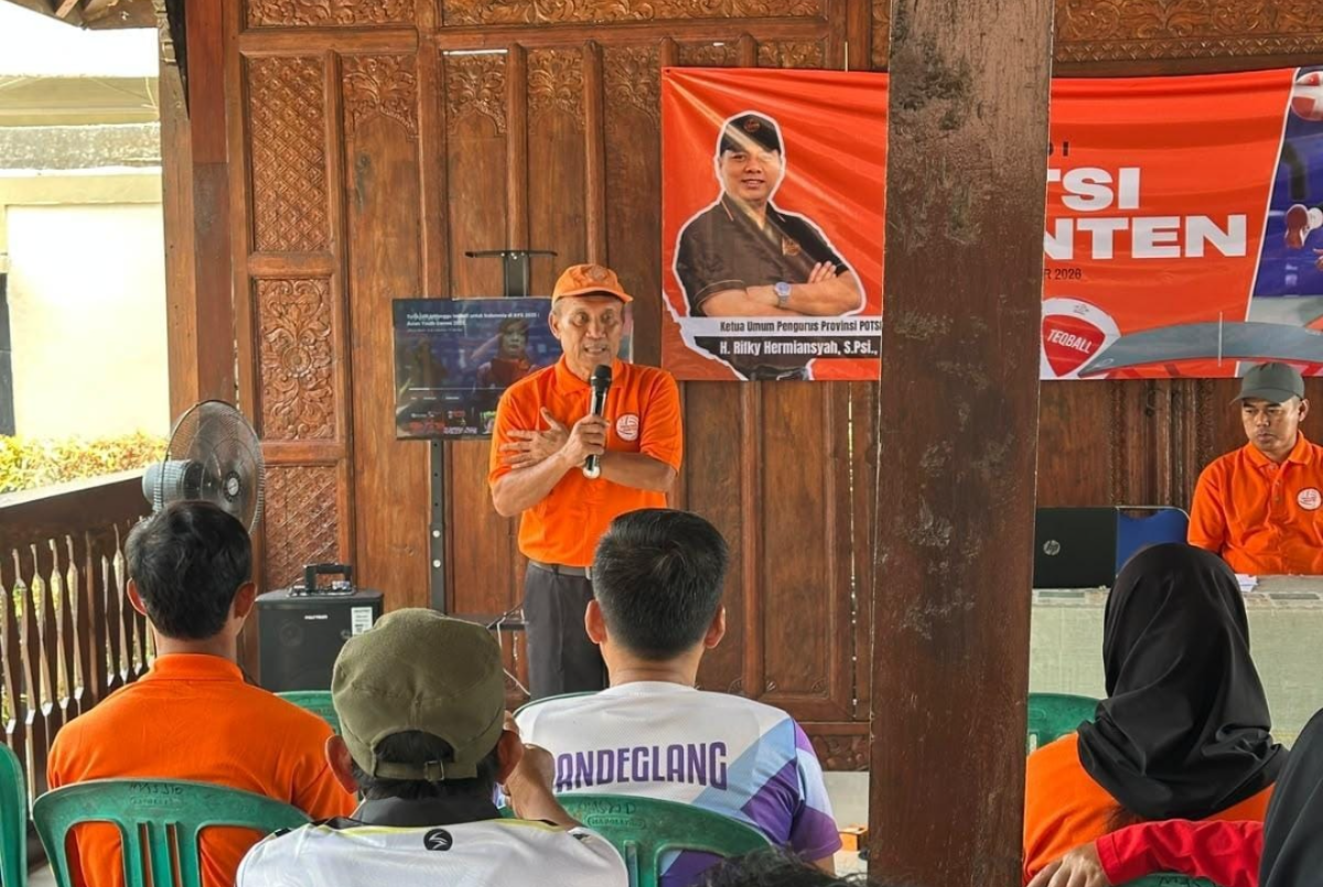 Ketum Potsi  Rafli Herliansyah Siap Sosialisasikan TEQBALL di Banten