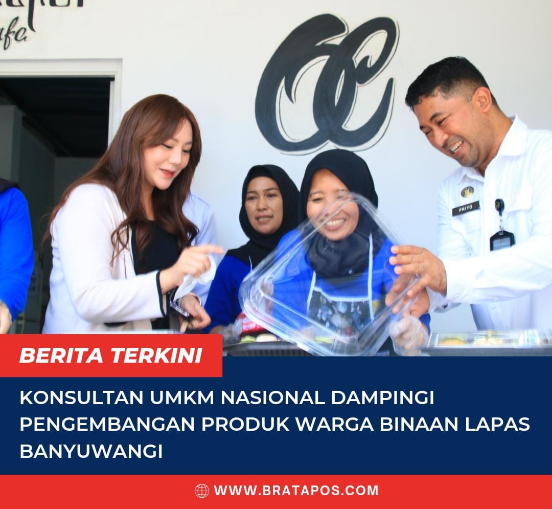 Konsultan UMKM Nasional Dampingi Pengembangan Produk Warga Binaan Lapas Banyuwangi