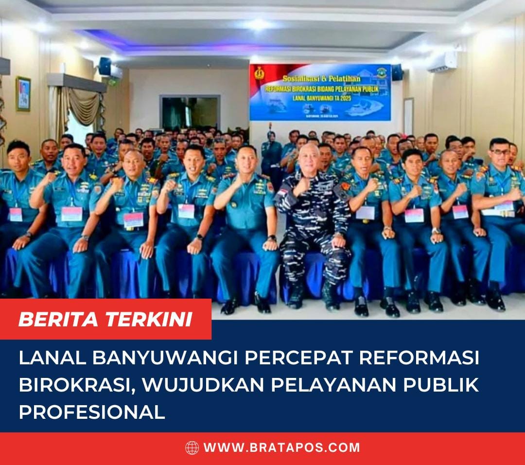 Lanal Banyuwangi Percepat Reformasi Birokrasi, Wujudkan Pelayanan Publik Profesional
