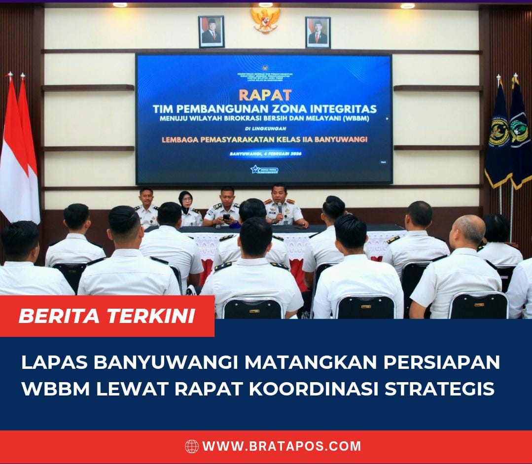 Lapas Banyuwangi Matangkan Persiapan WBBM Lewat Rapat Koordinasi Strategis