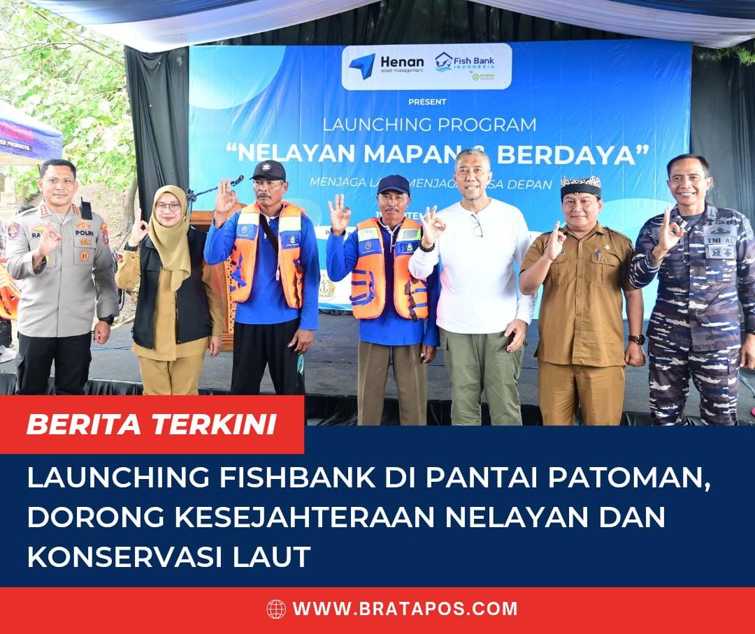 Launching Fishbank di Pantai Patoman, Dorong Kesejahteraan Nelayan dan Konservasi Laut