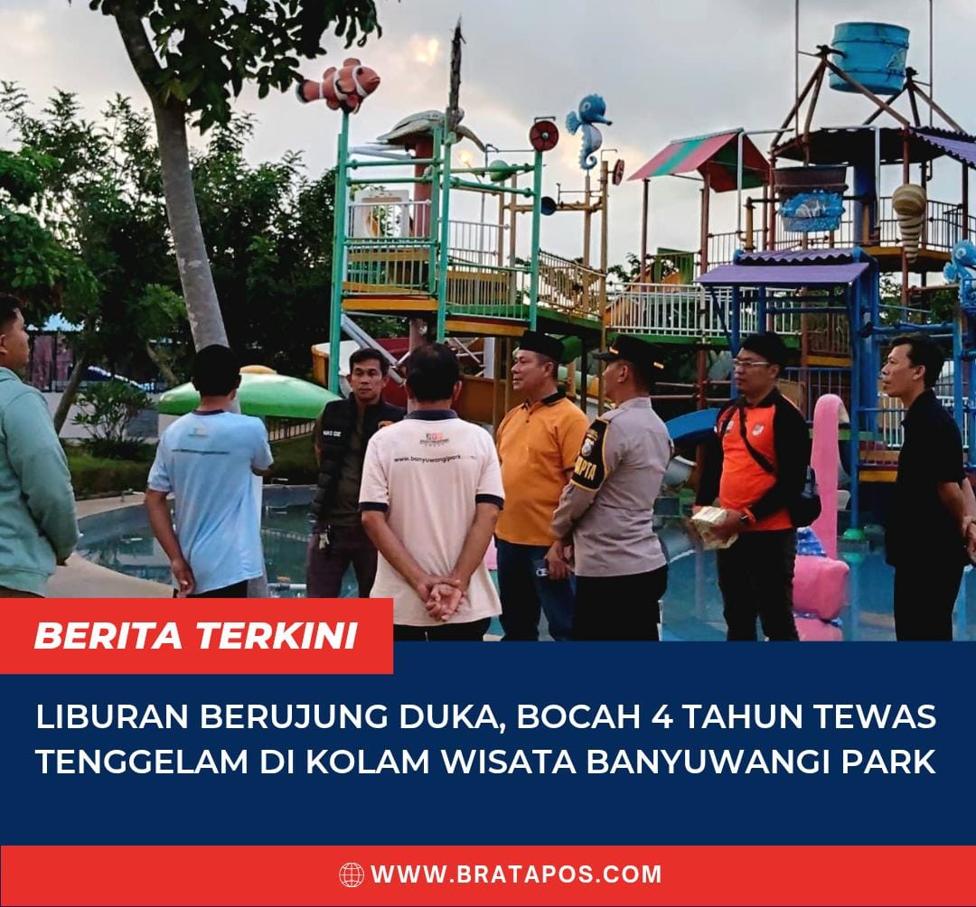 Liburan Berujung Duka, Bocah 4 Tahun Tewas Tenggelam di Kolam Wisata Banyuwangi Park
