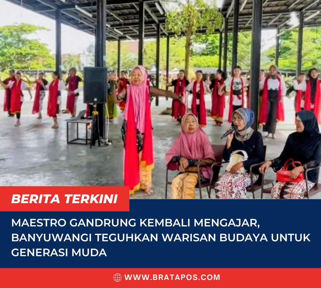 Maestro Gandrung Kembali Mengajar, Banyuwangi Teguhkan Warisan Budaya untuk Generasi Muda