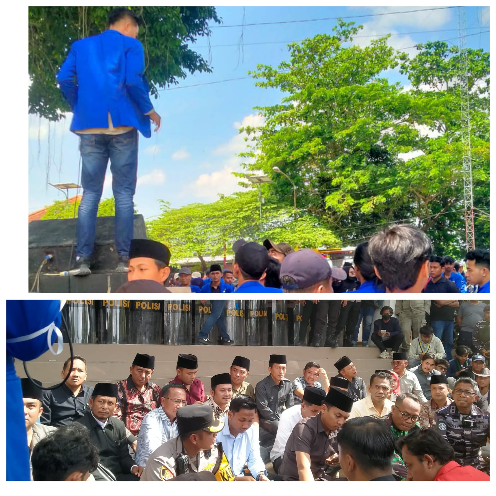 Mahasiswa Cipayung Plus Sampaikan 5 Tuntutan di Bangkalan