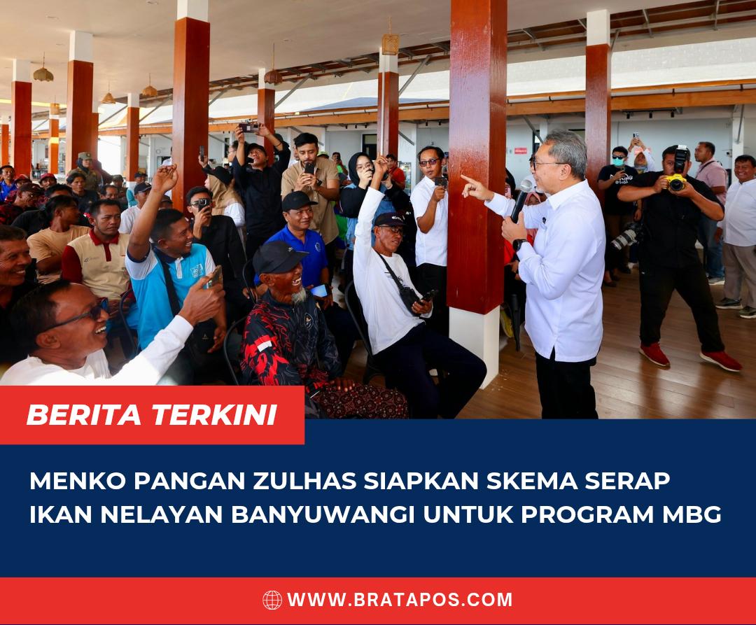 Menko Pangan Zulhas Siapkan Skema Serap Ikan Nelayan Banyuwangi untuk Program MBG